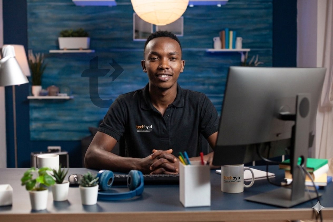 TechByte Systems engineering team at work in Nairobi
